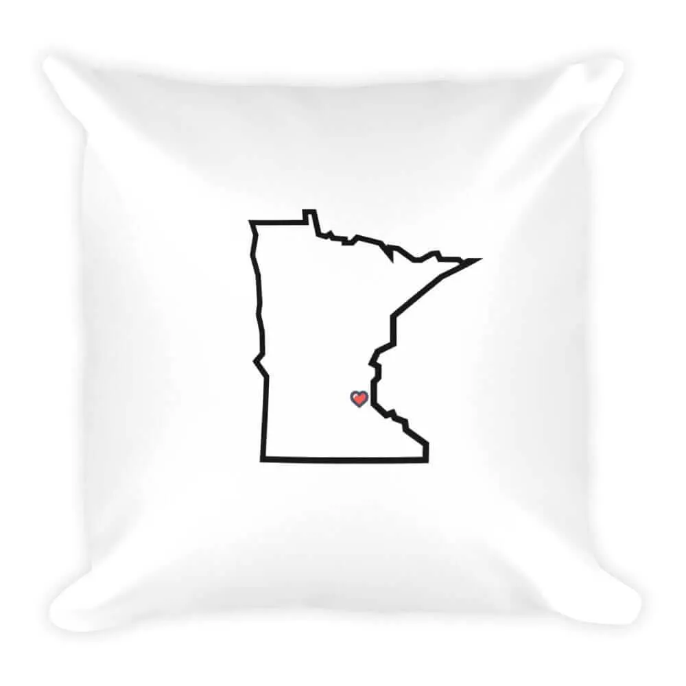 Love That Minnesota Life Square Pillow