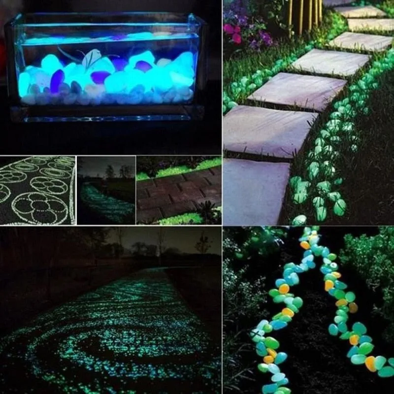 Luminous Stone Glow in the Dark Garden  for Walkways