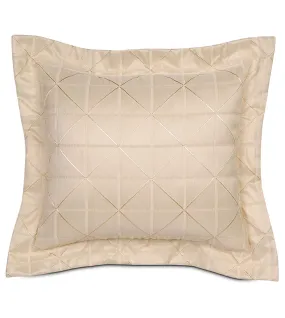 Luxembourg Ivory Lumbar Pillow Cover 15x18