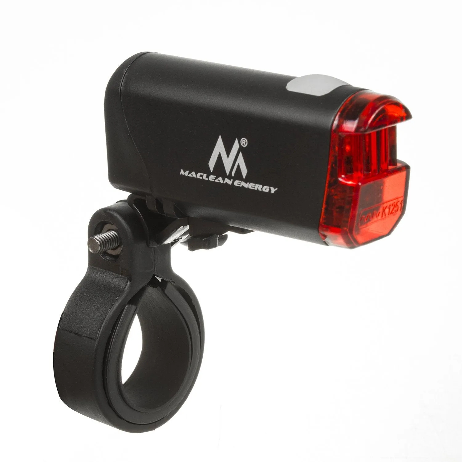 Maclean MCE312 Bike Light Set LED Front  Rear 2 Lighting Modes Built-in 1500mAh Battery DE (StVZO) Certification