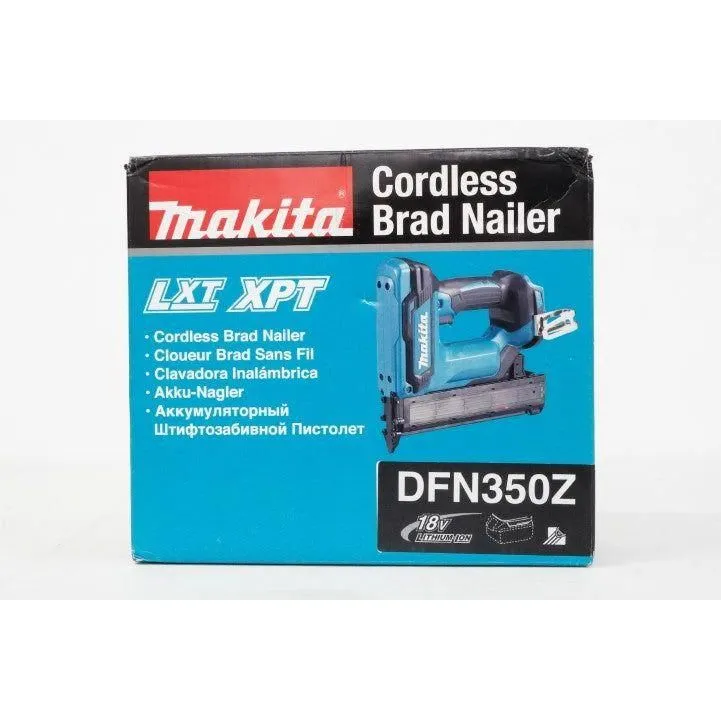 Makita DFN350Z 18V Cordless Brad Nailer (LXT-Series) [Bare]