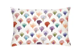 Mayfairsilk Coral Fans Pure Silk Pillowcase