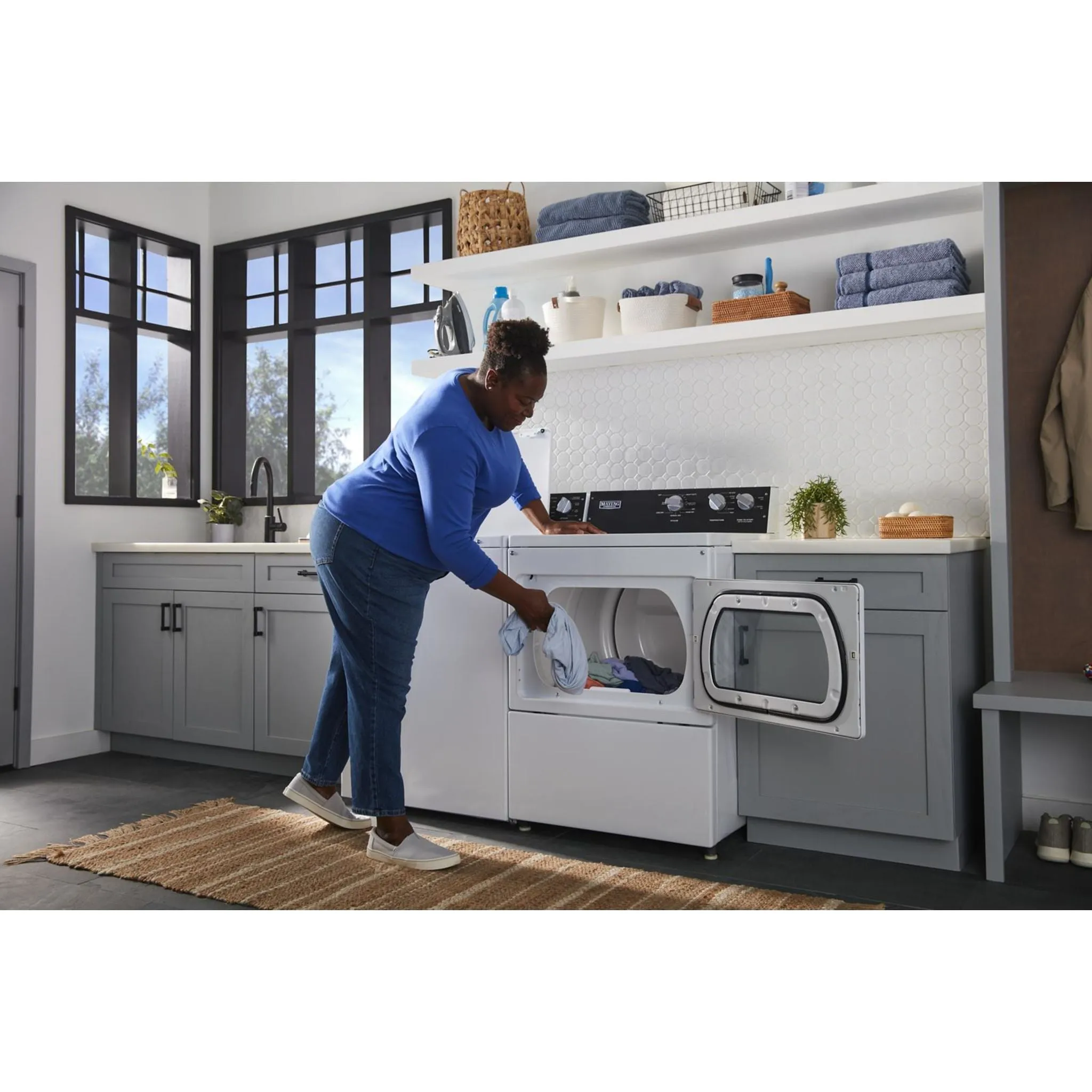 Maytag Front Load Dryer (MGDP586KW) - White