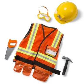 Melissa & Doug Construction Worker Role Play Costume Set