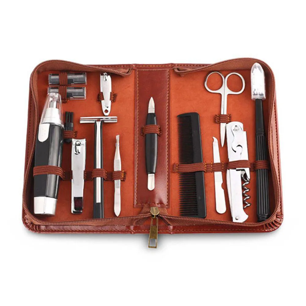 Men's Republic |  Grooming Kit - 12 Pieces in Zipper Bag