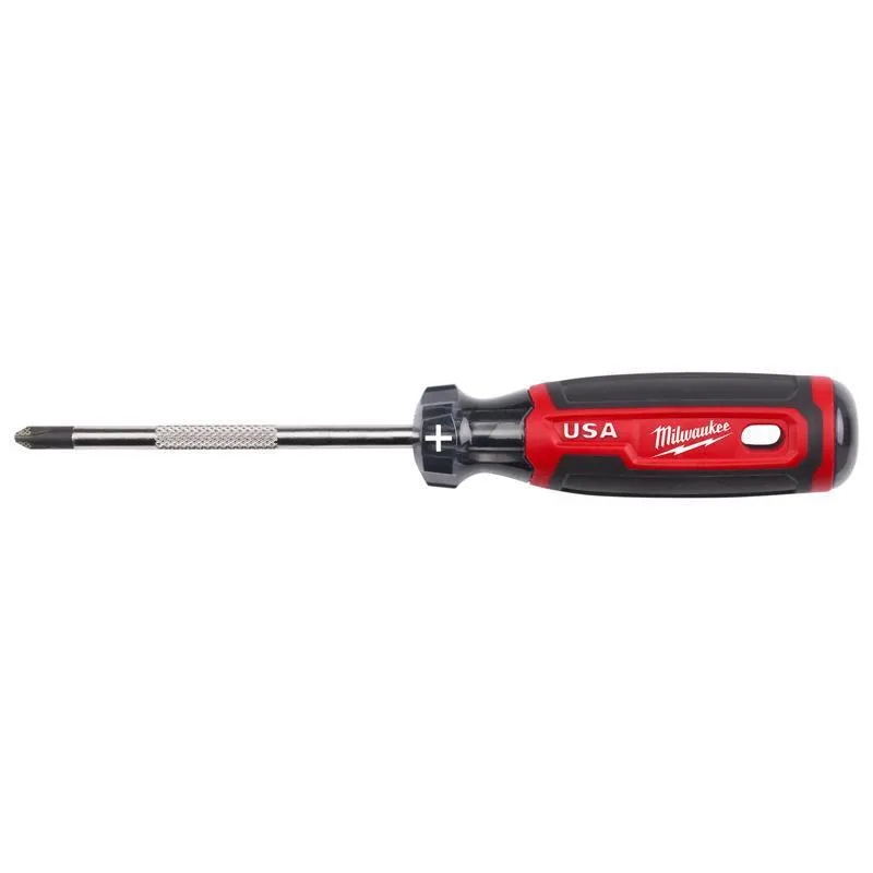 Milwaukee 2 in. Phillips Made in USA Screwdriver 1 pk