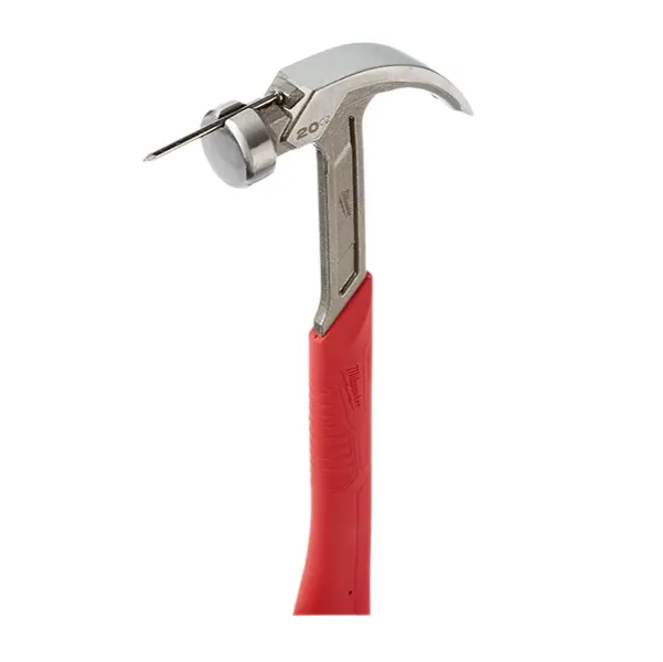 Milwaukee 48-22-9080 20oz Curved Claw Smooth Face Hammer