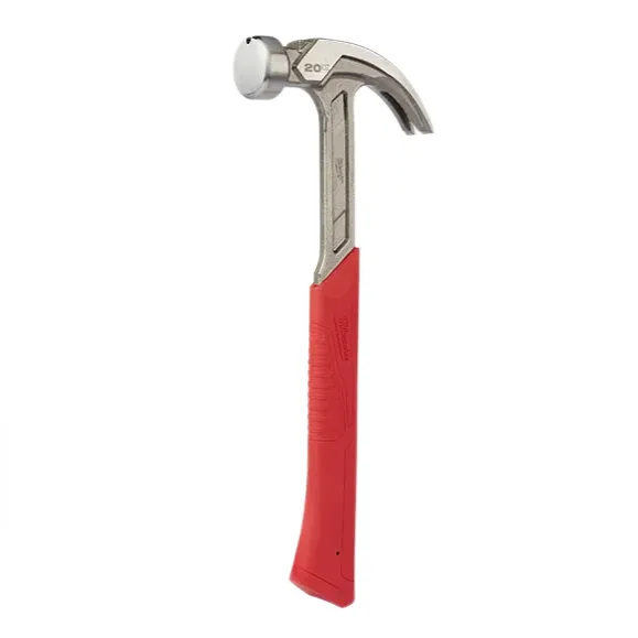 Milwaukee 48-22-9080 20oz Curved Claw Smooth Face Hammer