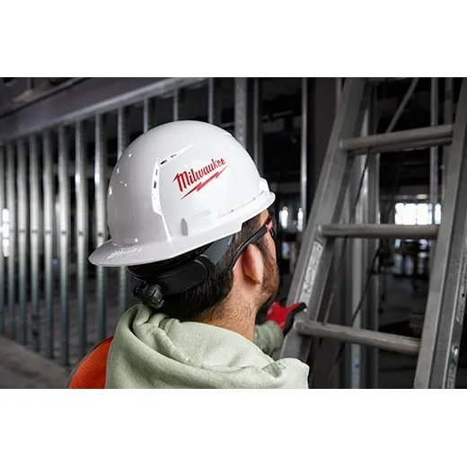 Milwaukee 48-73-1001 Front Brim Vented Hard Hat with BOLT™ Accessories – Type 1 Class C (Small Logo)