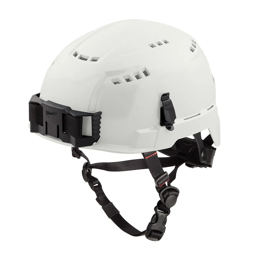 Milwaukee 48-73-1300 BOLT White Safety Helmet (USA) - Type 2, Class C, Vented