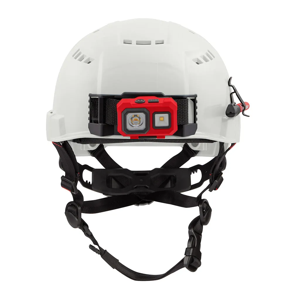 Milwaukee 48-73-1300 BOLT White Safety Helmet (USA) - Type 2, Class C, Vented