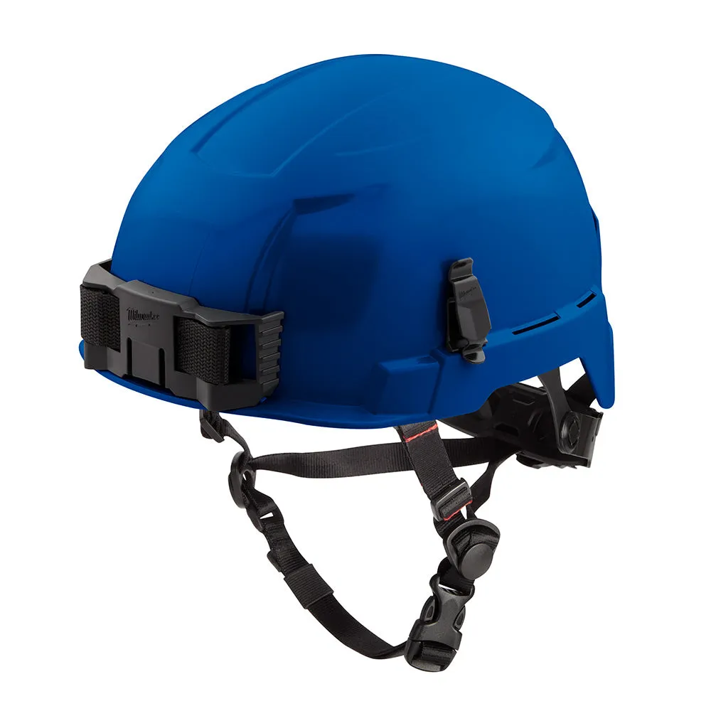 Milwaukee 48-73-1305 BOLT Blue Safety Helmet (USA) - Type 2, Class E, Non-Vented