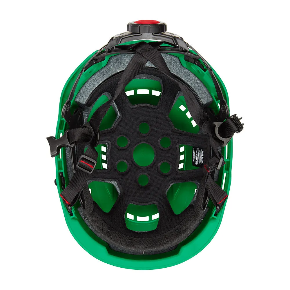 Milwaukee 48-73-1306 BOLT Green Safety Helmet (USA) - Type 2, Class C, Vented