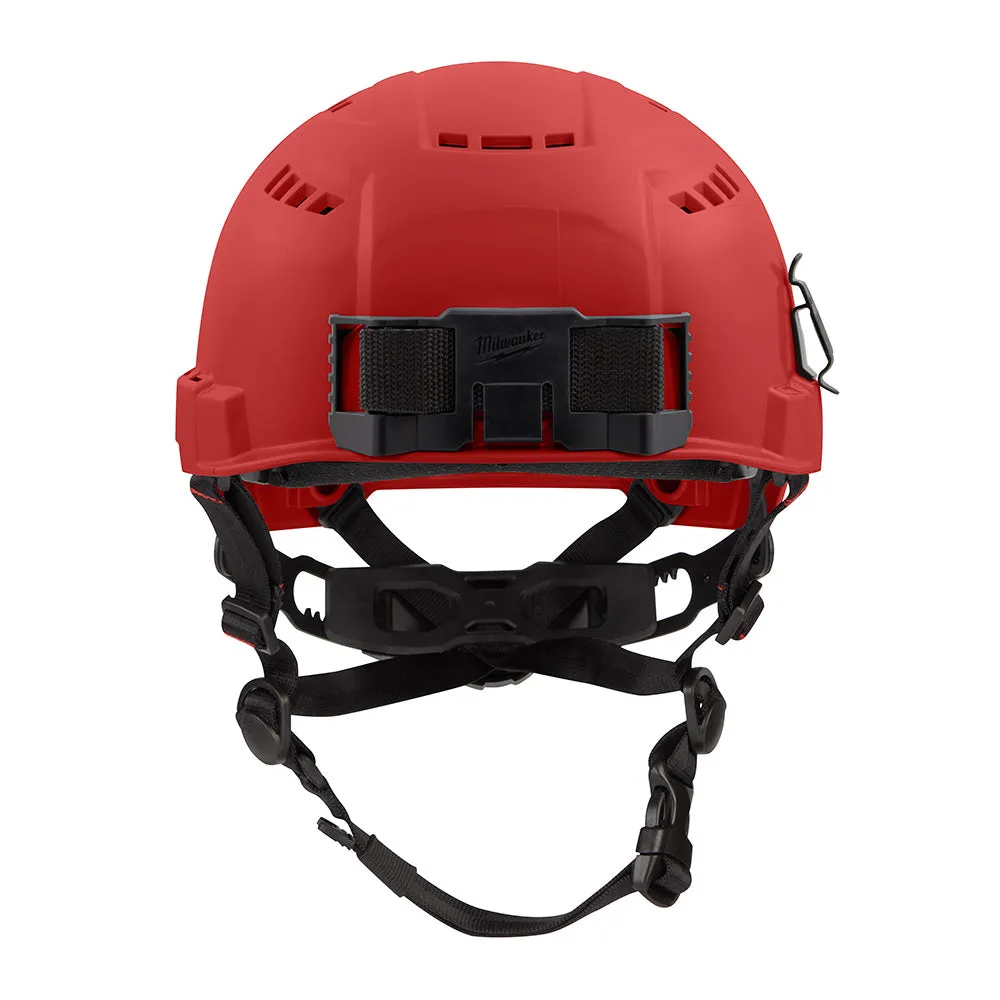 Milwaukee 48-73-1308 BOLT Red Safety Helmet (USA) - Type 2, Class C, Vented