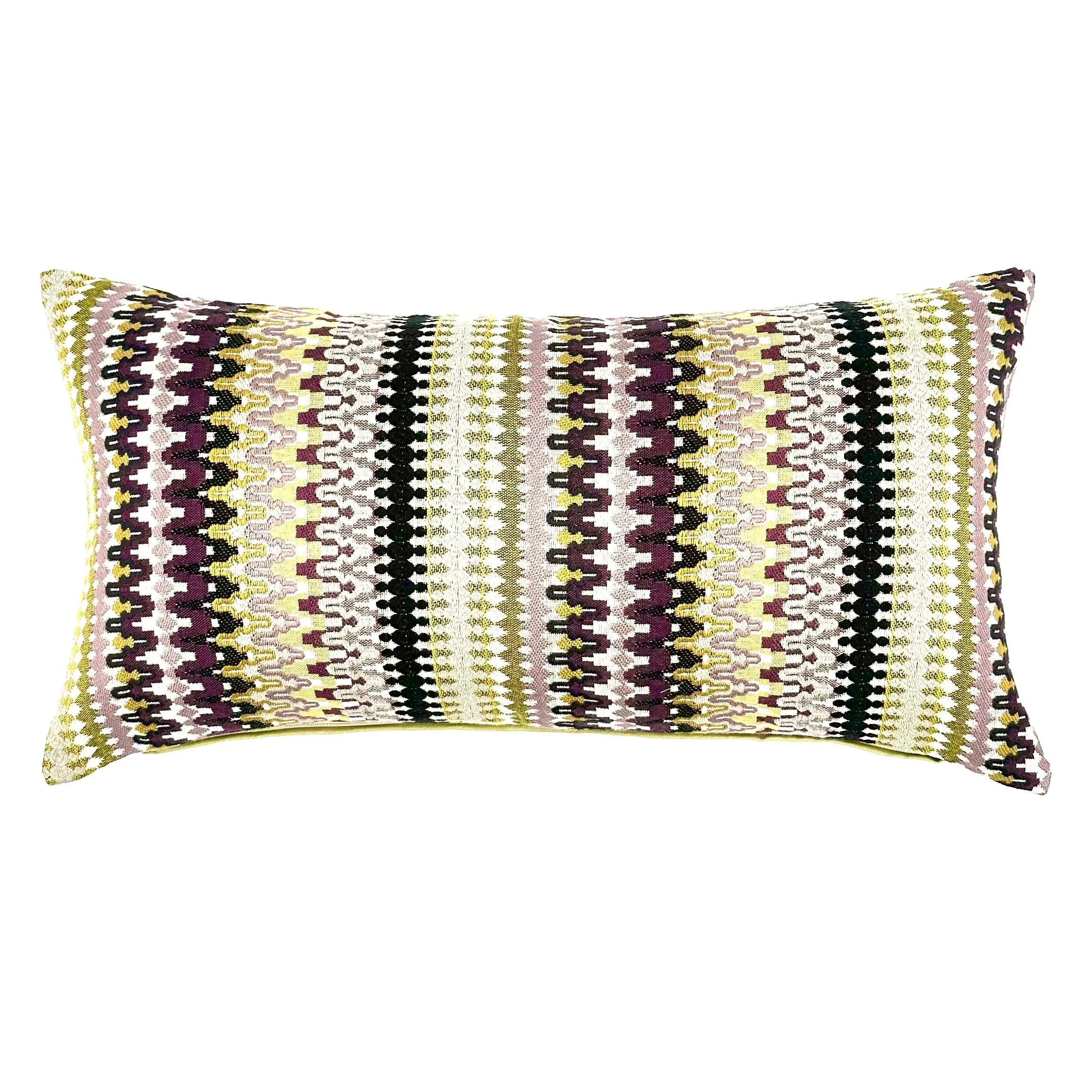 Multicolor Southwestern Lumbar Pillow Cover 11x21