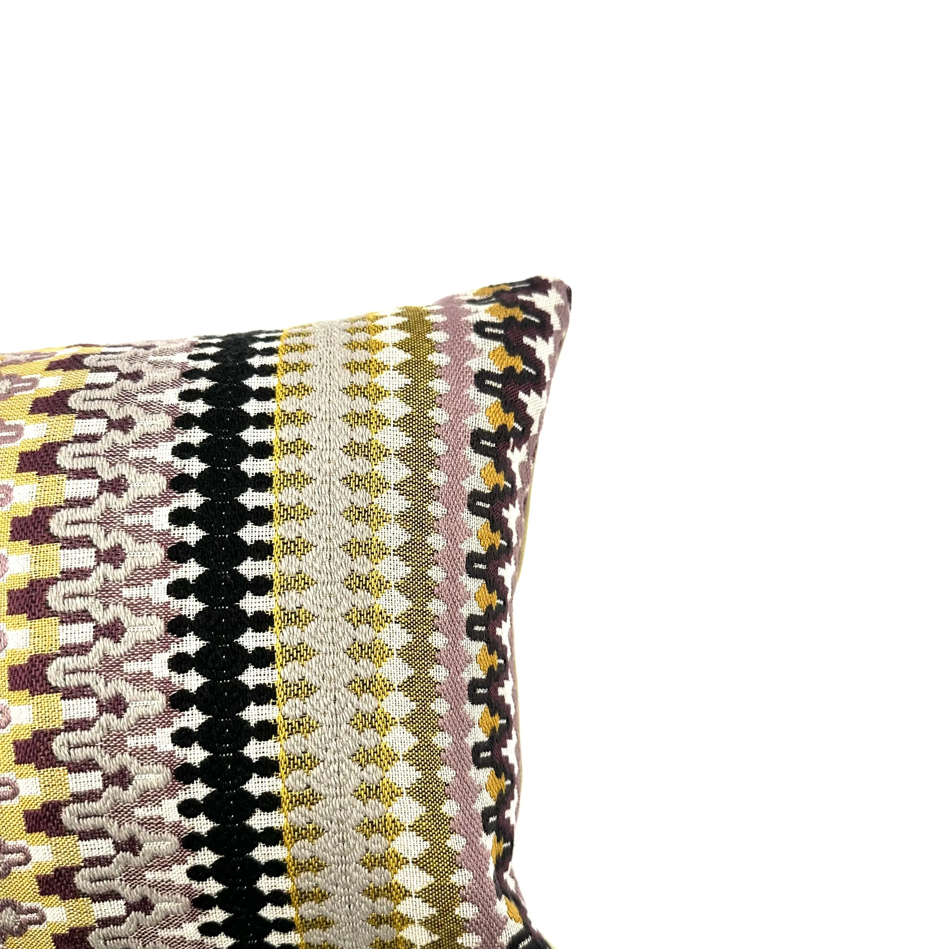 Multicolor Southwestern Lumbar Pillow Cover 11x21