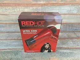 Multifunctional Hair Dryers Professional Speed 2200 W,Red