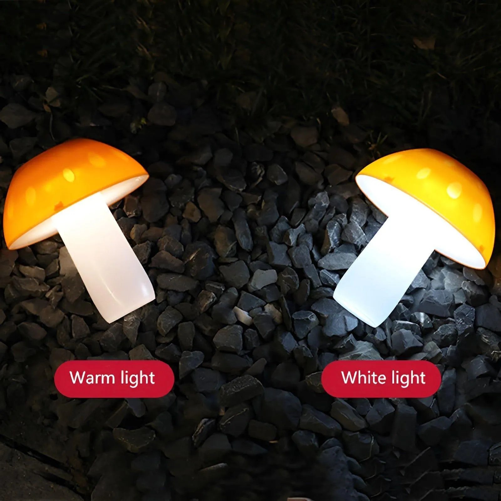 MushroomGlow Light - Solar LED Garten Dekorationsleuchte