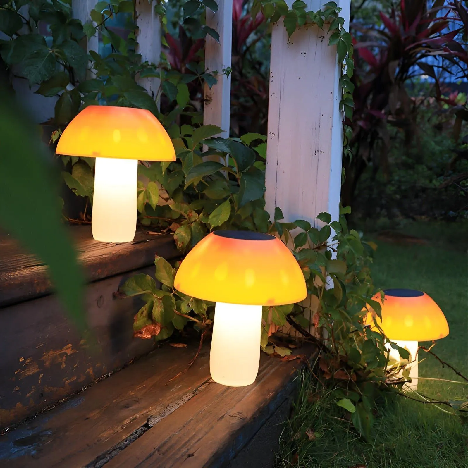 MushroomGlow Light - Solar LED Garten Dekorationsleuchte