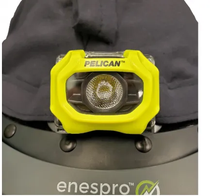 National Safety Apparel ENHEADLAMP Enespro LED Headlamp For Hoods | Free Shipping and No Sales Tax