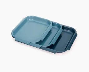 Nest™ Bake Non-Stick 3-piece Blue Baking Tray Set