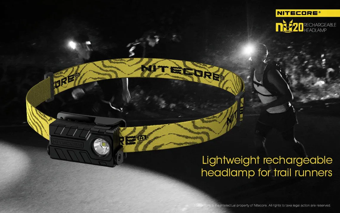 Nitecore NU20 USB Rechargeable LED Headlamp