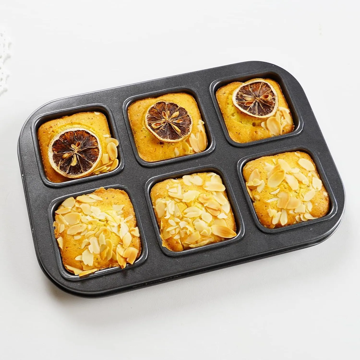 Non-Stick Muffin Tray | 6 Muffins | 5 cm Base Diameter