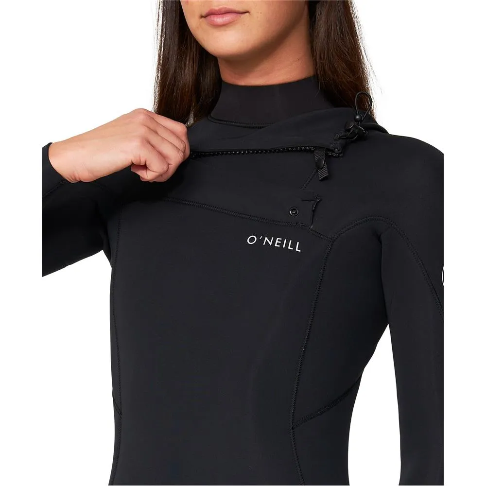 O'Neill Womens Bahia Chest Zip Full 3/2mm Steamer