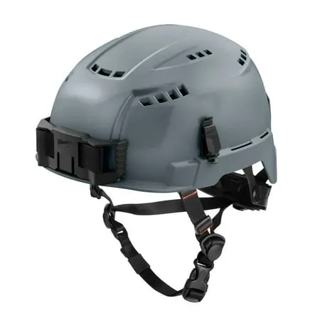 Open Box -  Milwaukee Gray Vented Helmet With Bolt Type 2 Class C