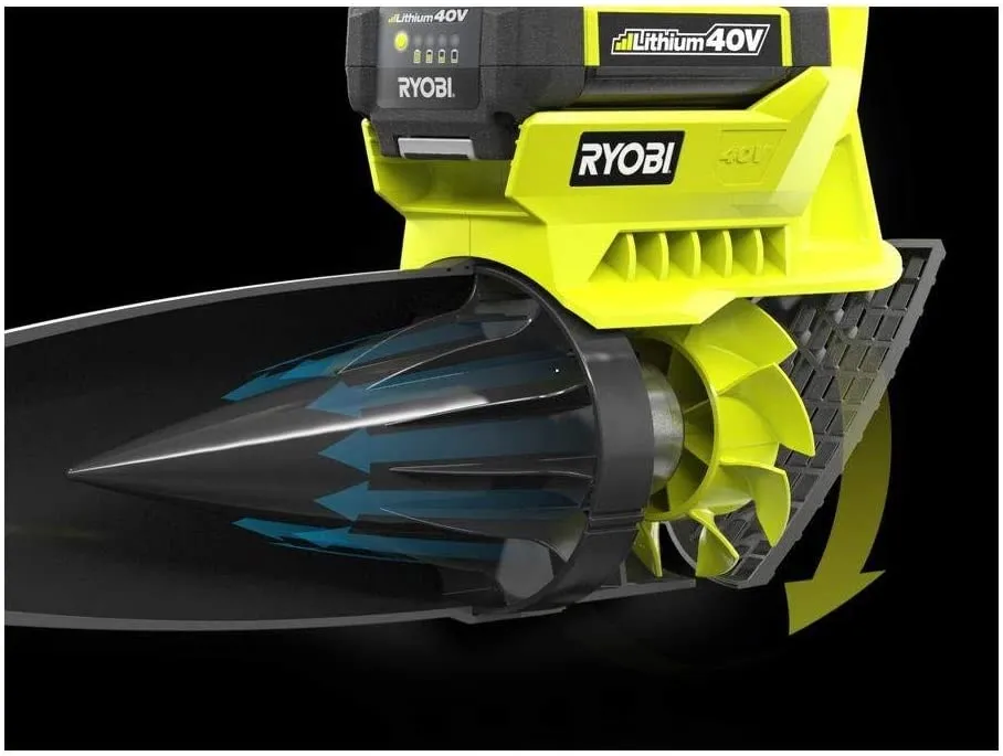 Open Box -  RYOBI 40-Volt Cordless String Trimmer and Blower Combo Kit (2-Tools)