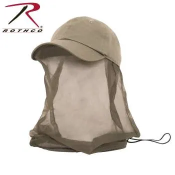 Operator Cap With Mosquito Net