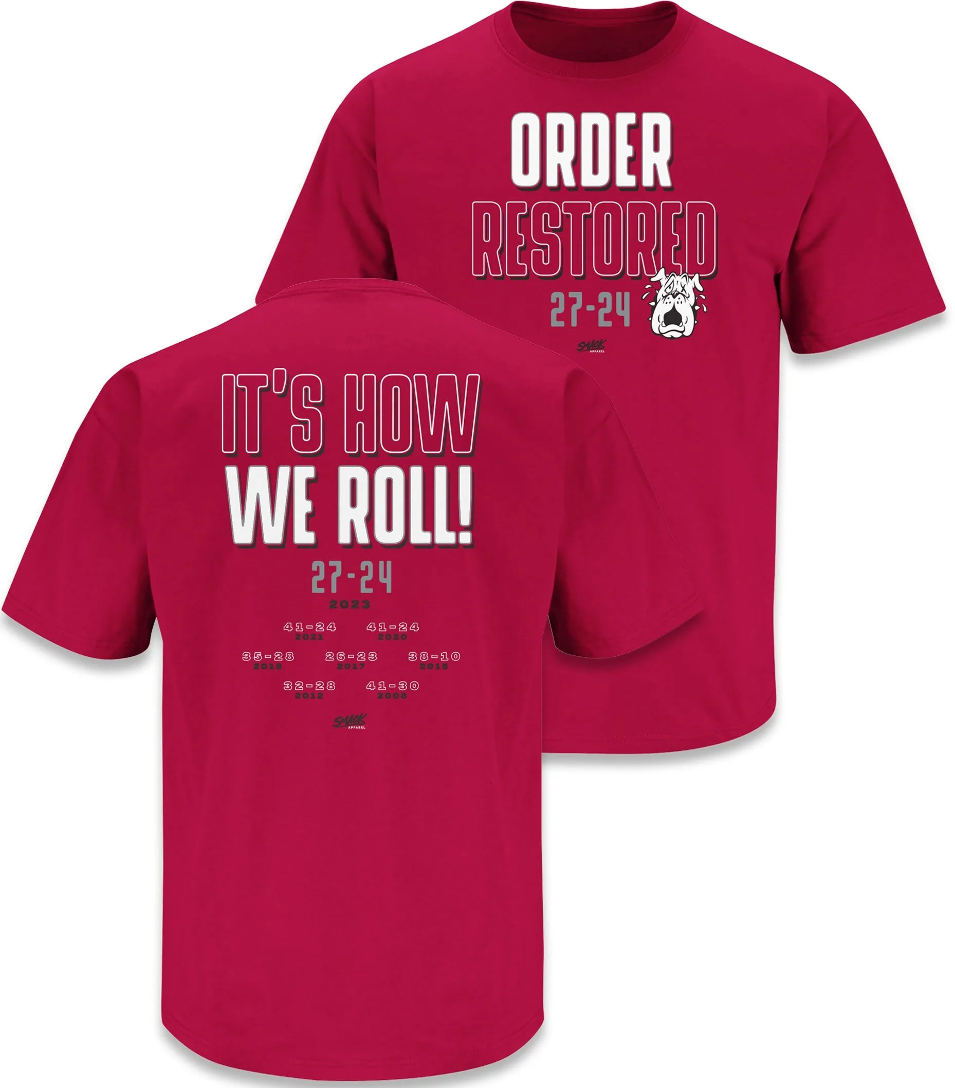 Order Restored T-Shirt for Alabama College Fans (SM-5XL)