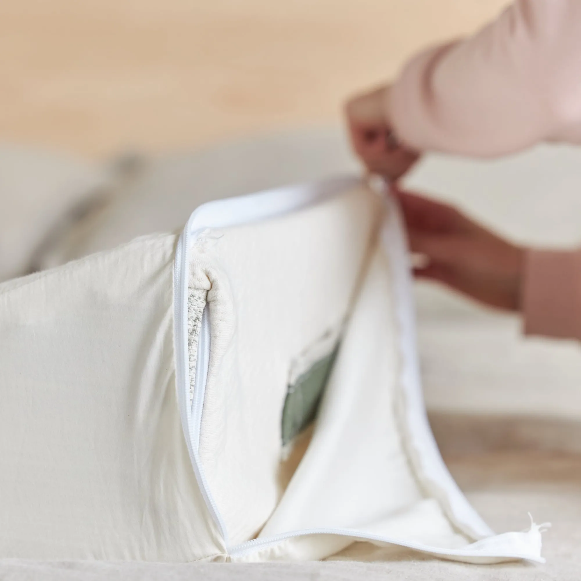 Organic Cotton Wedge Pillowcase