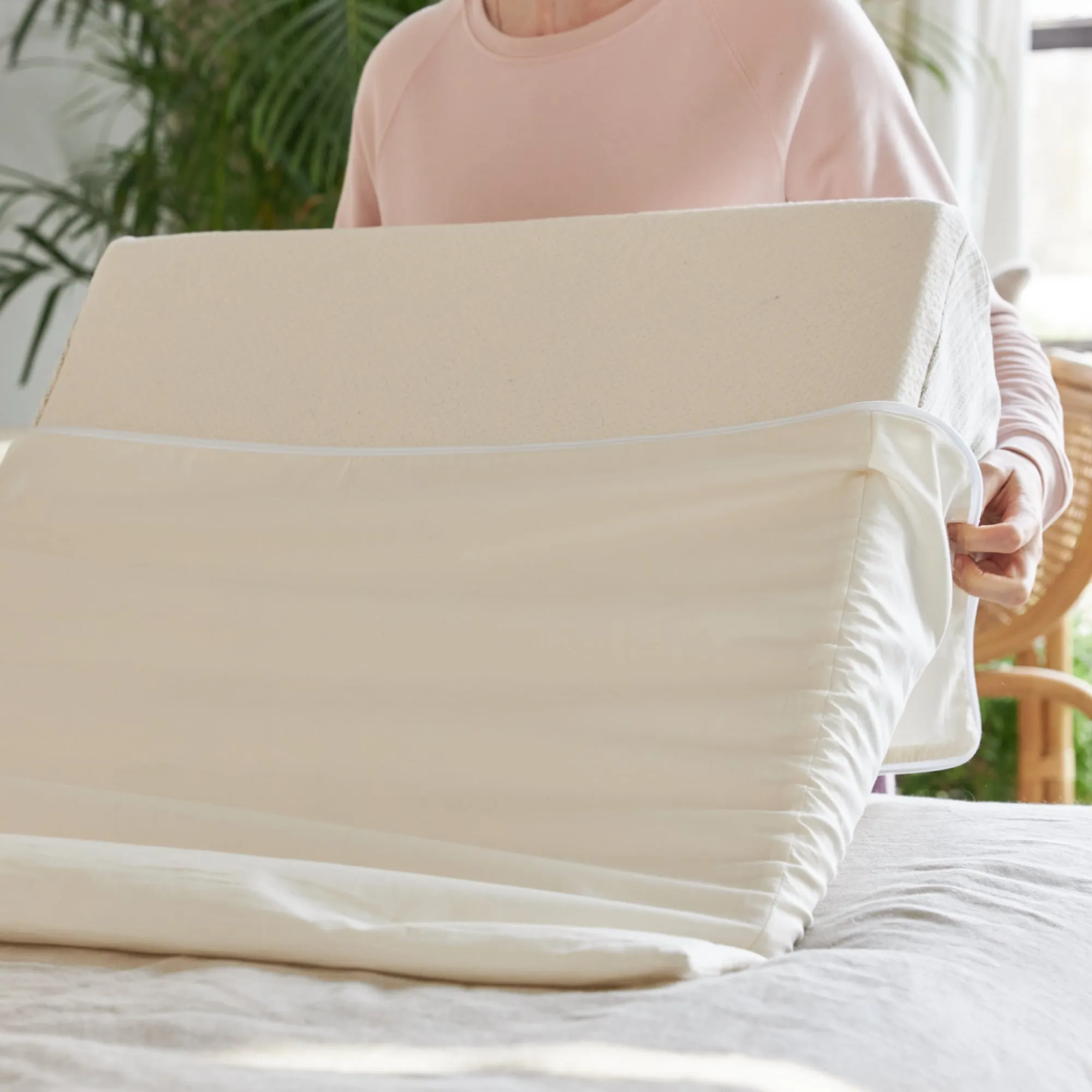 Organic Cotton Wedge Pillowcase