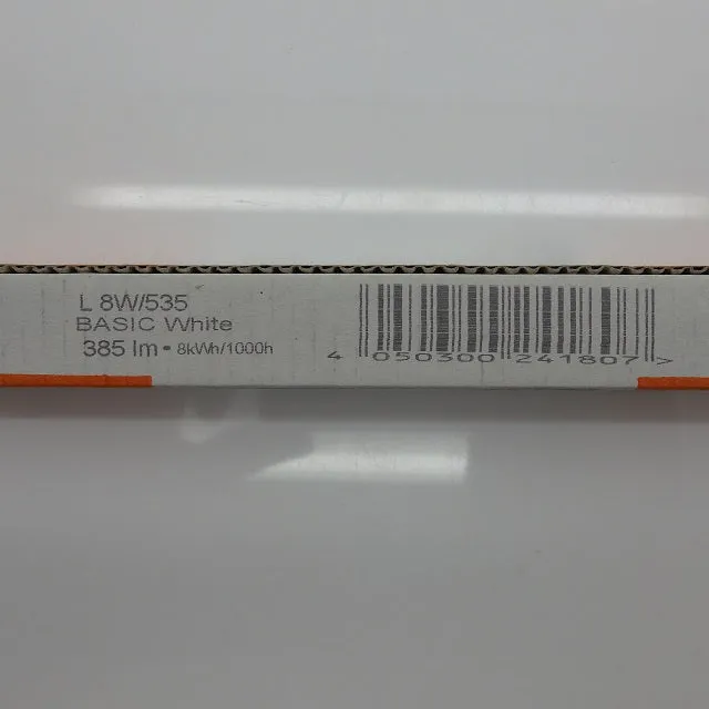 Osram 12" 8W T5 3500k Fluorescent Tube L 8W/535 Basic White