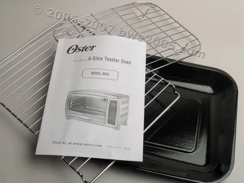 Oster Model 6058 6 Slice Toaster Convection Tabletop Oven w Racks NIB