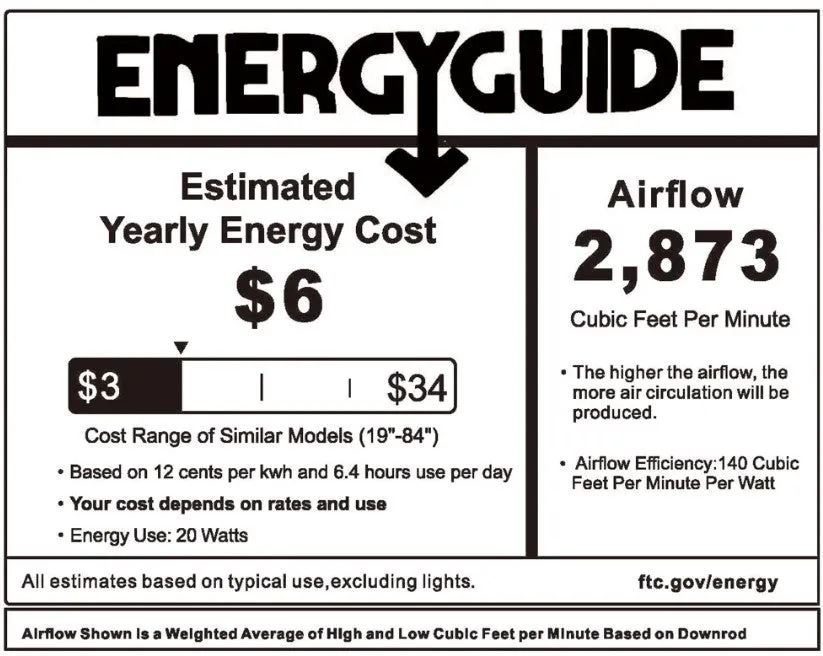 PALMER 52 inch 3-Blade Smart Ceiling Fan with LED Light Kit & Remote- Silver/Antique Walnut