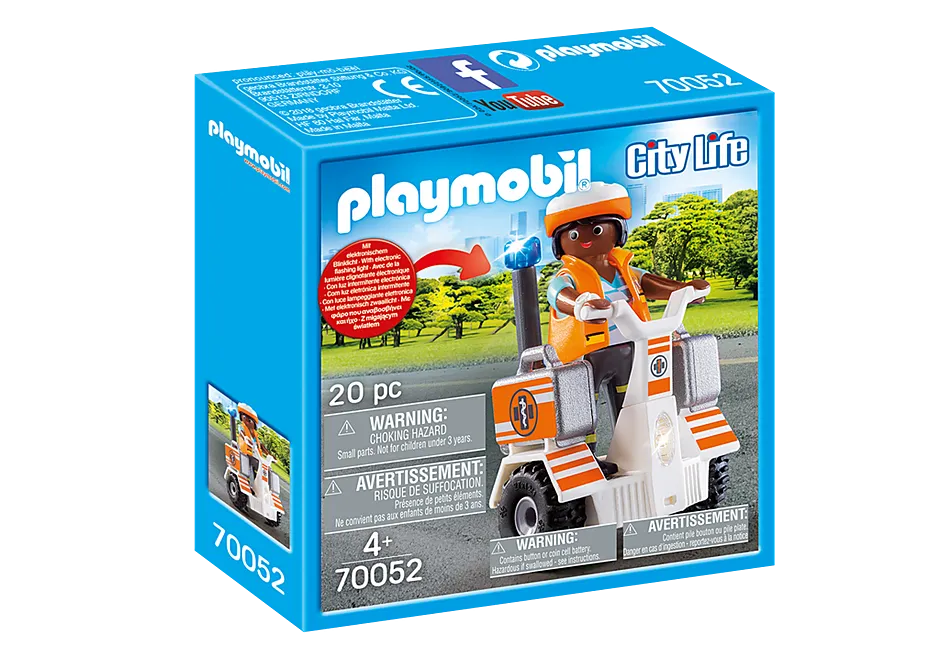 Playmobil City Life Rescue Balance Racer