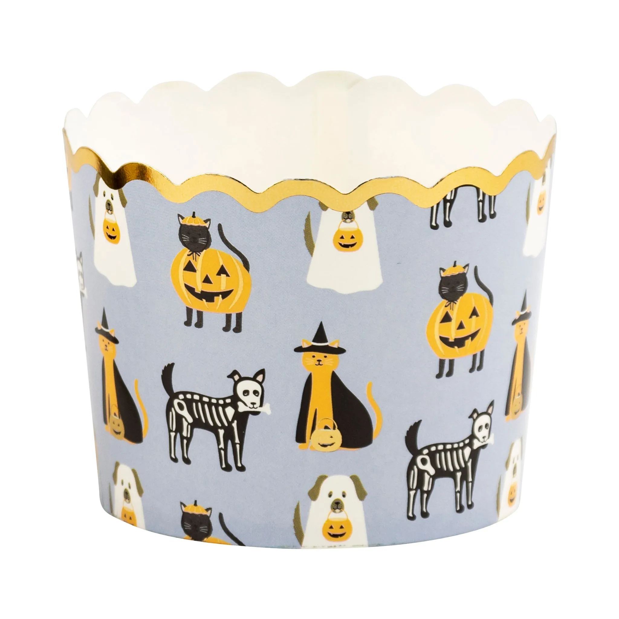 PLCC1757x - Foiled Pets in Costume 5 oz Baking Cups (36 ct)