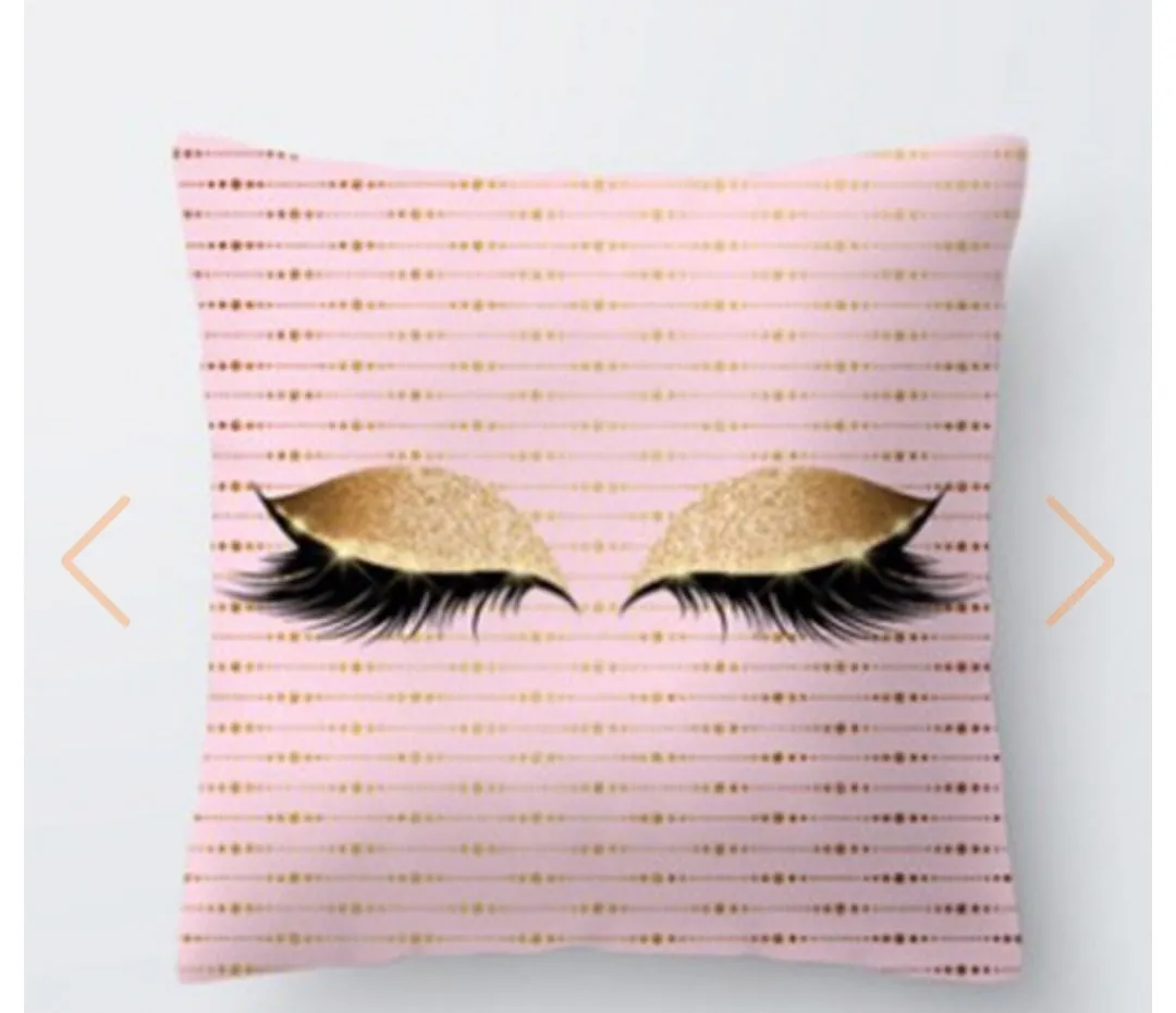 Polyester Pillow Cases Square Eye 45cm x 45cm, 1 Piece