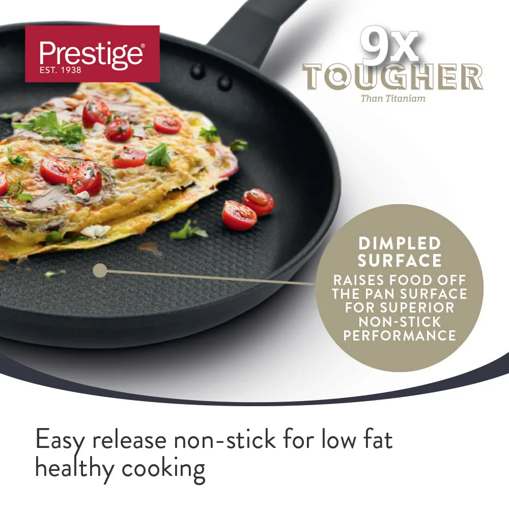 Prestige 9 x Tougher Aluminium Saucepan Set