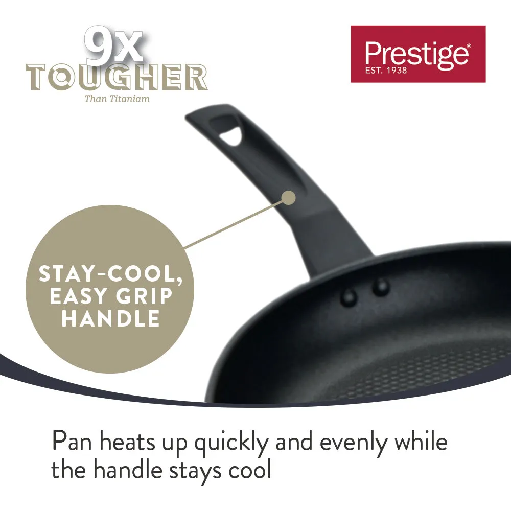 Prestige 9 x Tougher Aluminium Saucepan Set