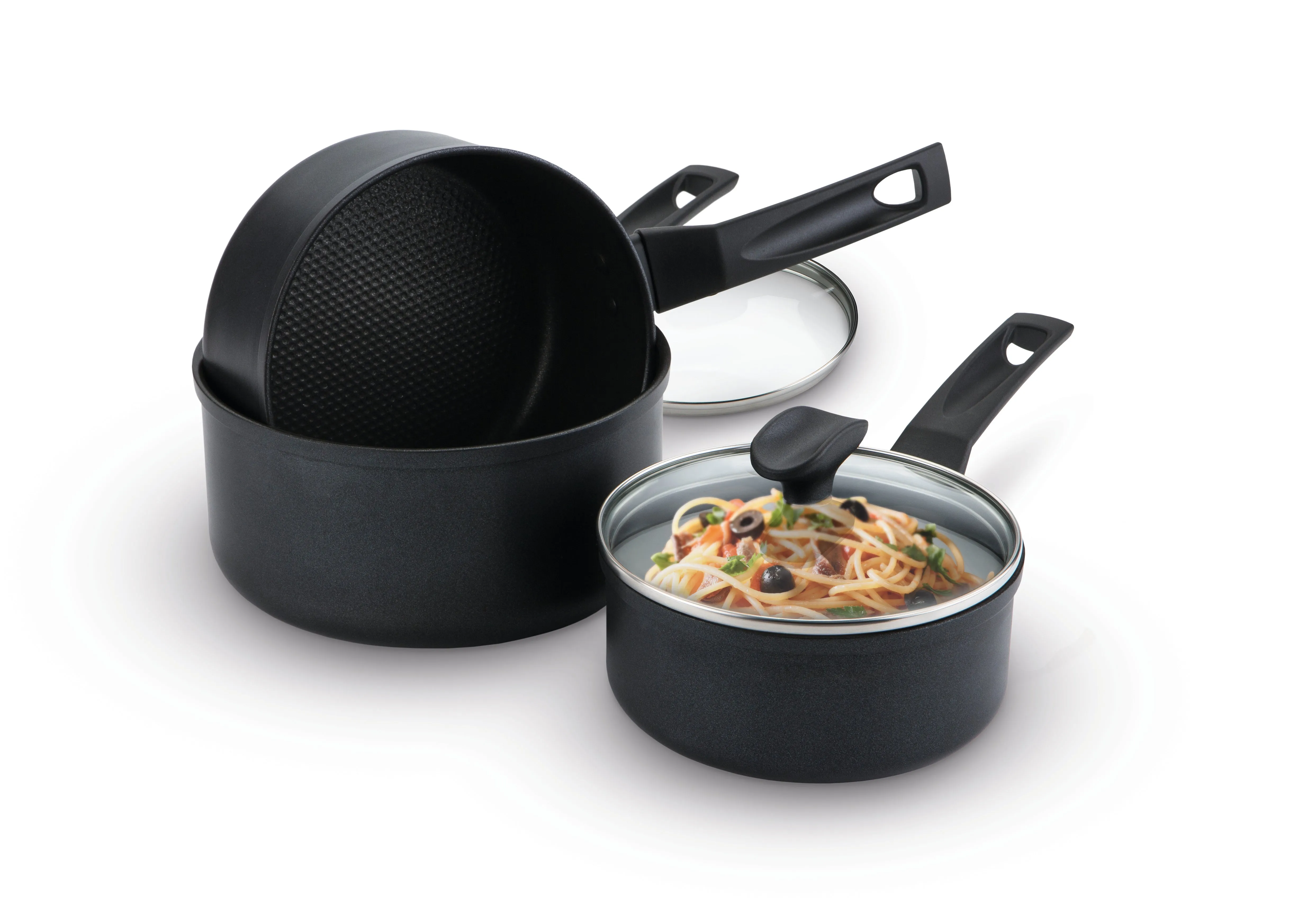 Prestige 9 x Tougher Aluminium Saucepan Set