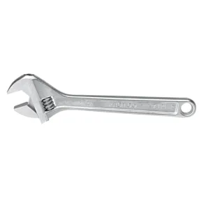 Proto J706LA Satin Finish Click-Stop Adjustable Wrench, 6", Plain Handle, 15/16" Jaw Capacity