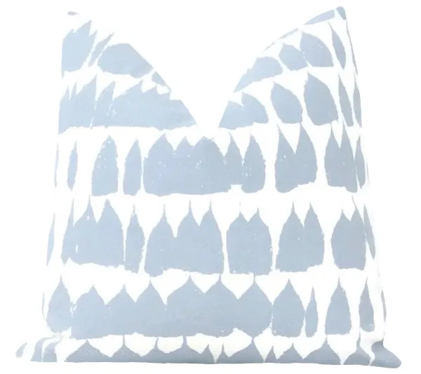 Queen of Spain Sky Blue Pillow Cover