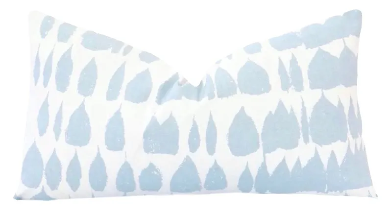 Queen of Spain Sky Blue Pillow Cover