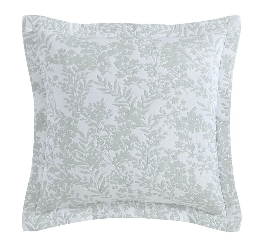 Quinn European Pillowcase Sage