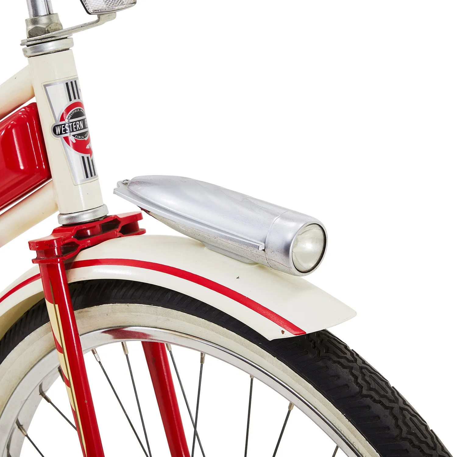 Red Western Flyer Tank Bike