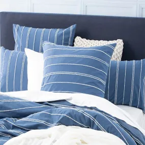 Renee Taylor Hudson Blue European Pillowcase