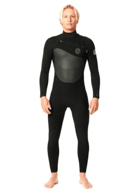 Rip Curl Mens Flashbomb Chest Zip 3/2mm Steamer Wetsuit